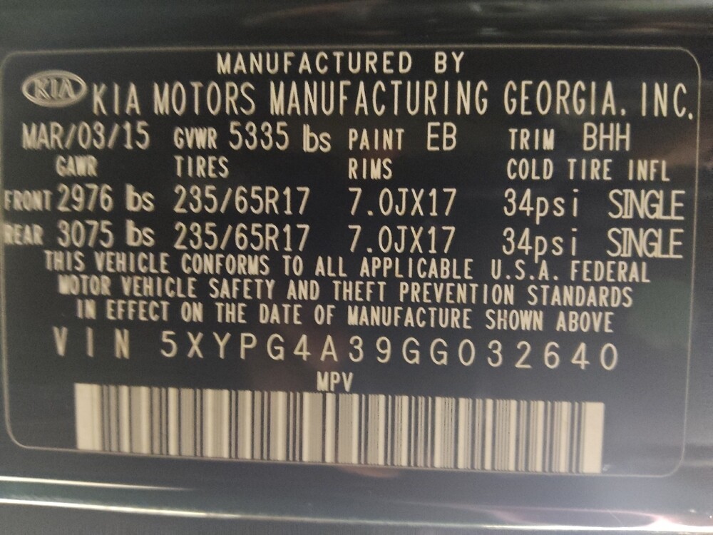 2016 Kia Sorento in Chattanooga, TN 37421 - 18105893 33