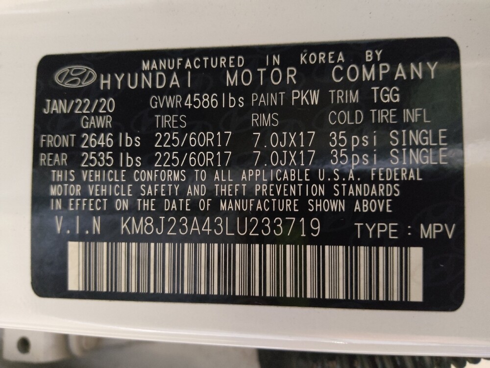 2020 Hyundai Tucson in Clearwater, FL 33764 - 18105930 33