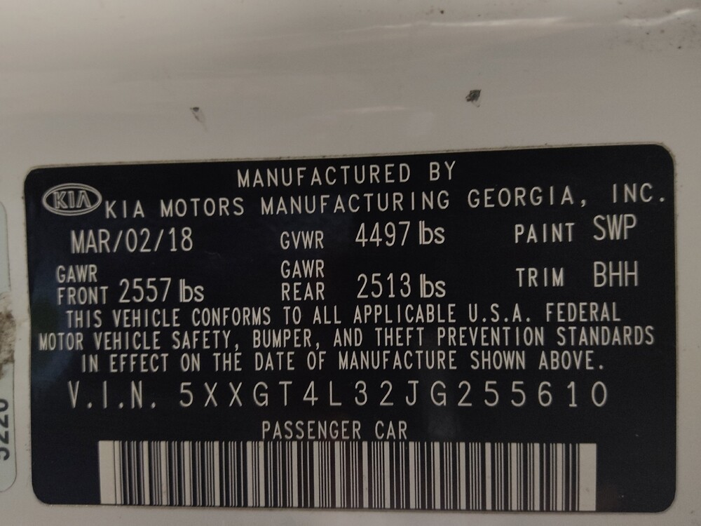 2018 Kia Optima in Houston, TX 77074 - 18105938 33