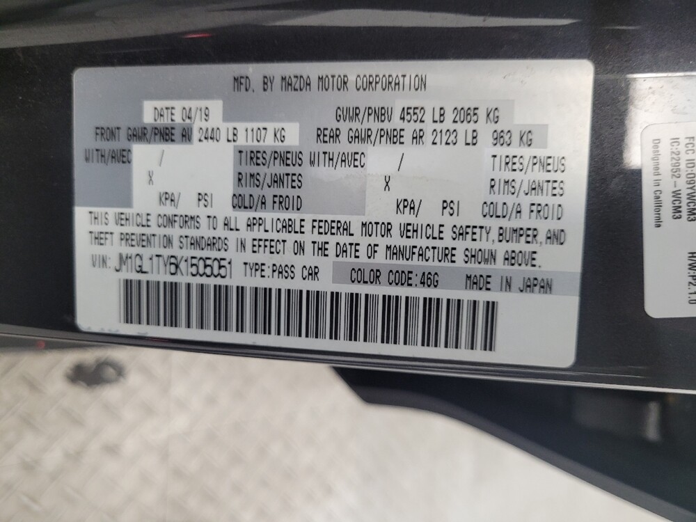 2019 MAZDA MAZDA6 in Las Vegas, NV 89102 - 18105957 33