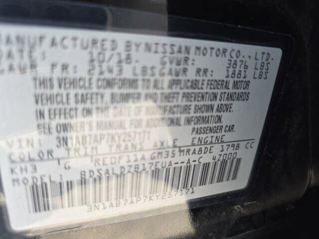 2019 Nissan Sentra in Mesa, AZ 85212 - 18106027 33