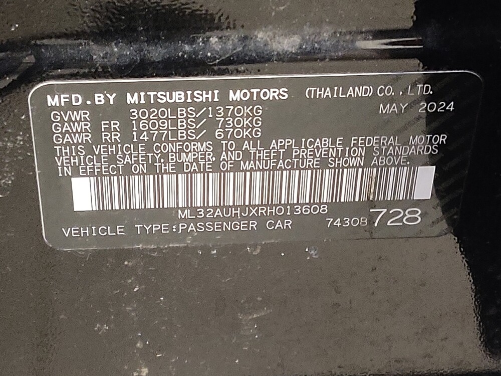 2024 Mitsubishi Mirage in Columbia, SC 29210 - 18106051 33