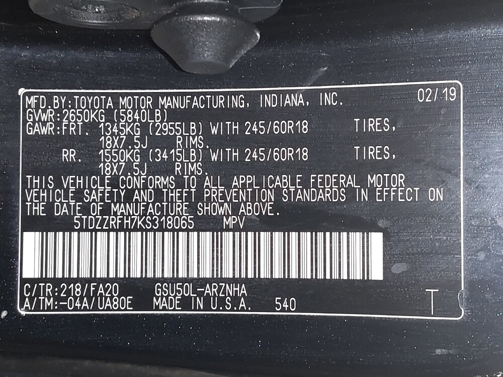 2019 Toyota Highlander in Tulsa, OK 74145 - 18106052 33