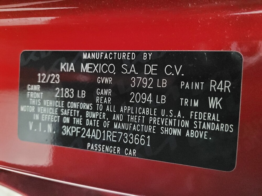 2024 Kia Forte in Fairfield, OH 45014 - 18106116 33