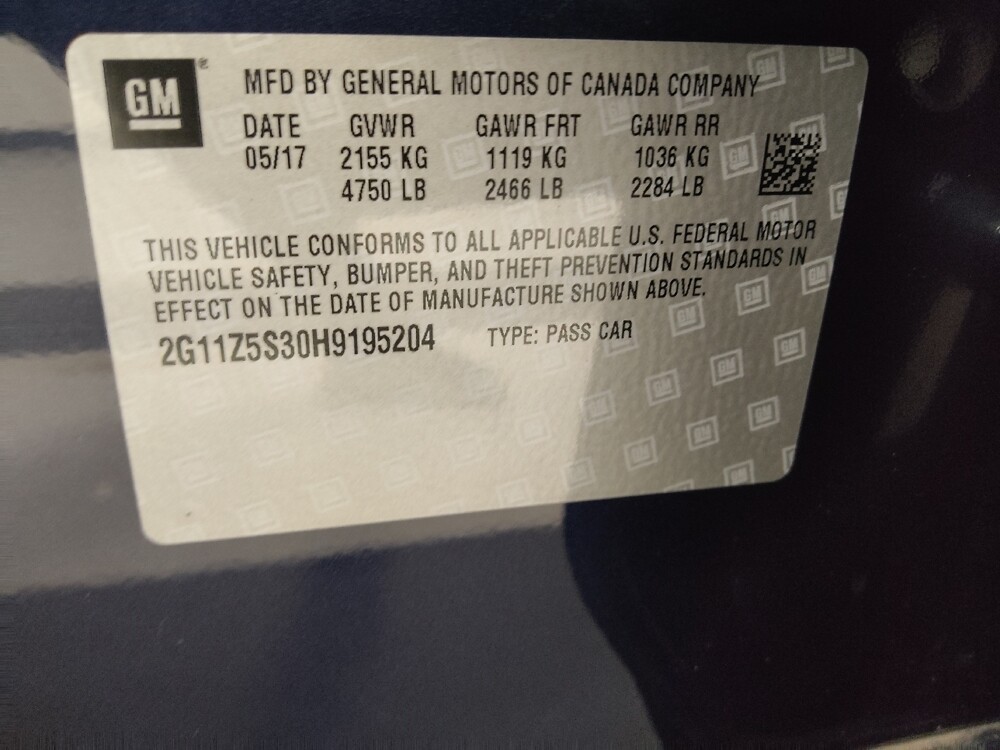 2017 Chevrolet Impala in St. Louis, MO 63125 - 18106118 33