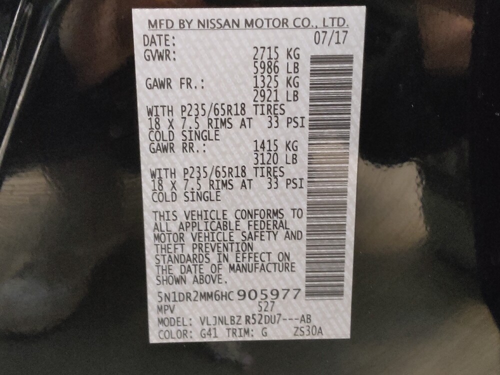 2017 Nissan Pathfinder in Fairfield, OH 45014 - 18106130 33