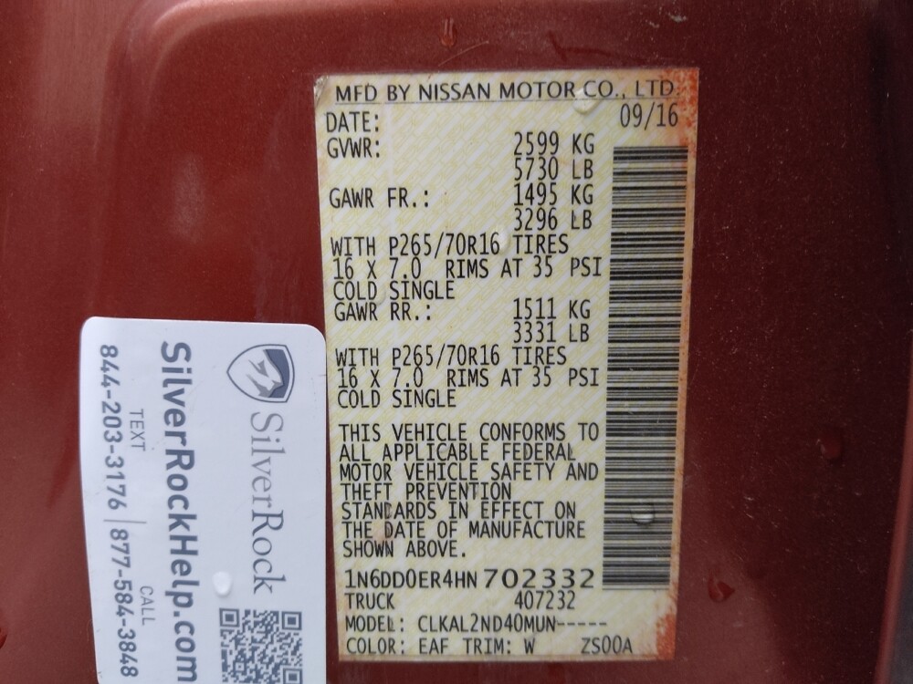 2017 Nissan Frontier in Independence, MO 64055 - 18106179 33