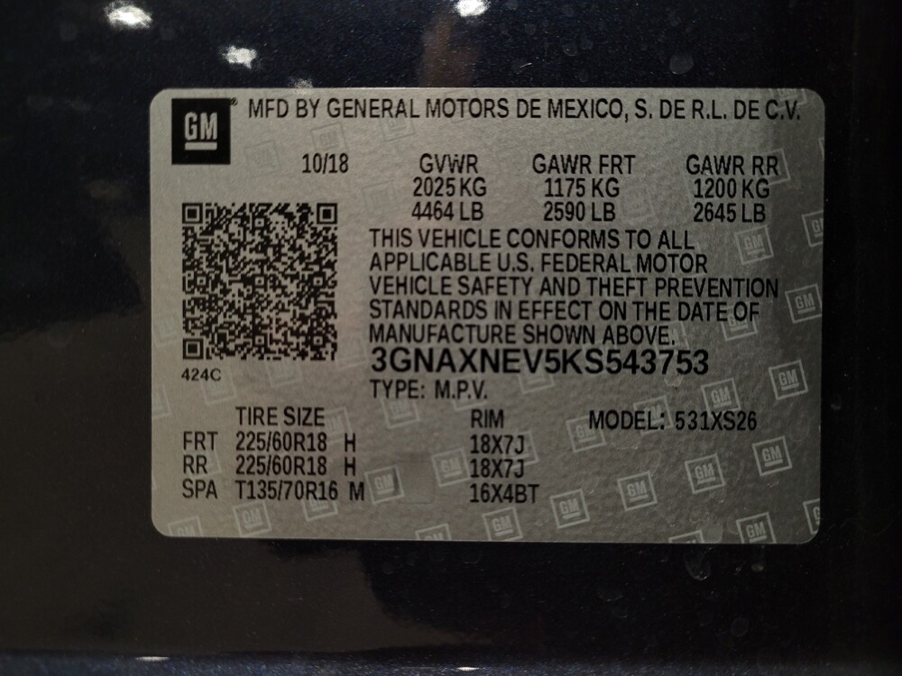 2019 Chevrolet Equinox in Raleigh, NC 27604 - 18106186 33