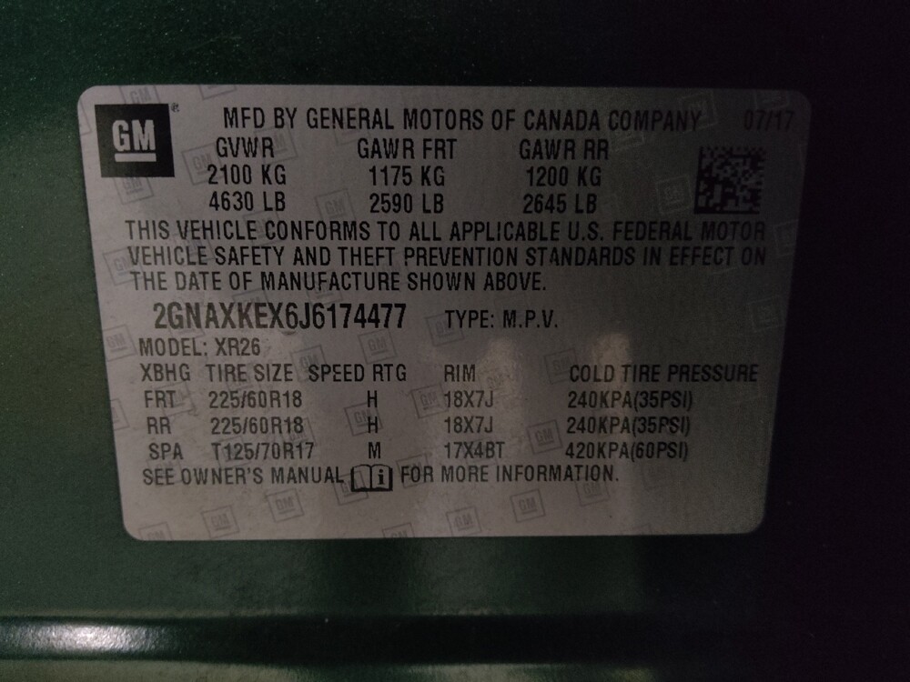 2018 Chevrolet Equinox in Chattanooga, TN 37421 - 18106188 33