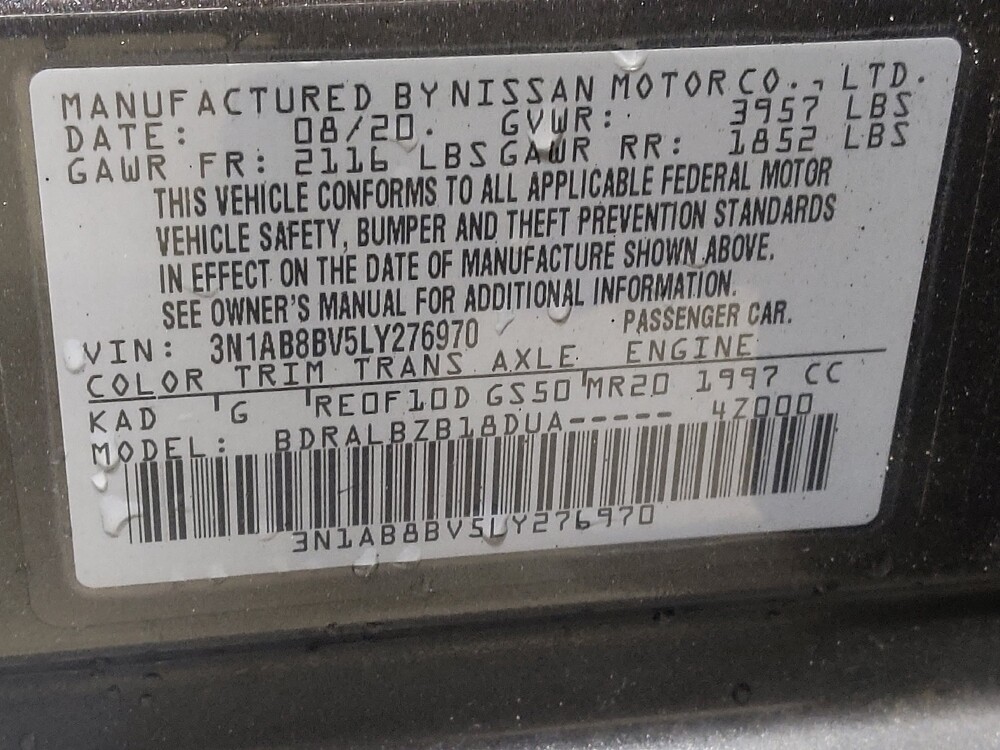 2020 Nissan Sentra in Columbia, SC 29210 - 18106189 33