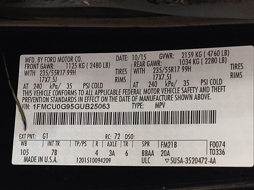 2016 Ford Escape in Arlington, TX 76011 - 18106197 33