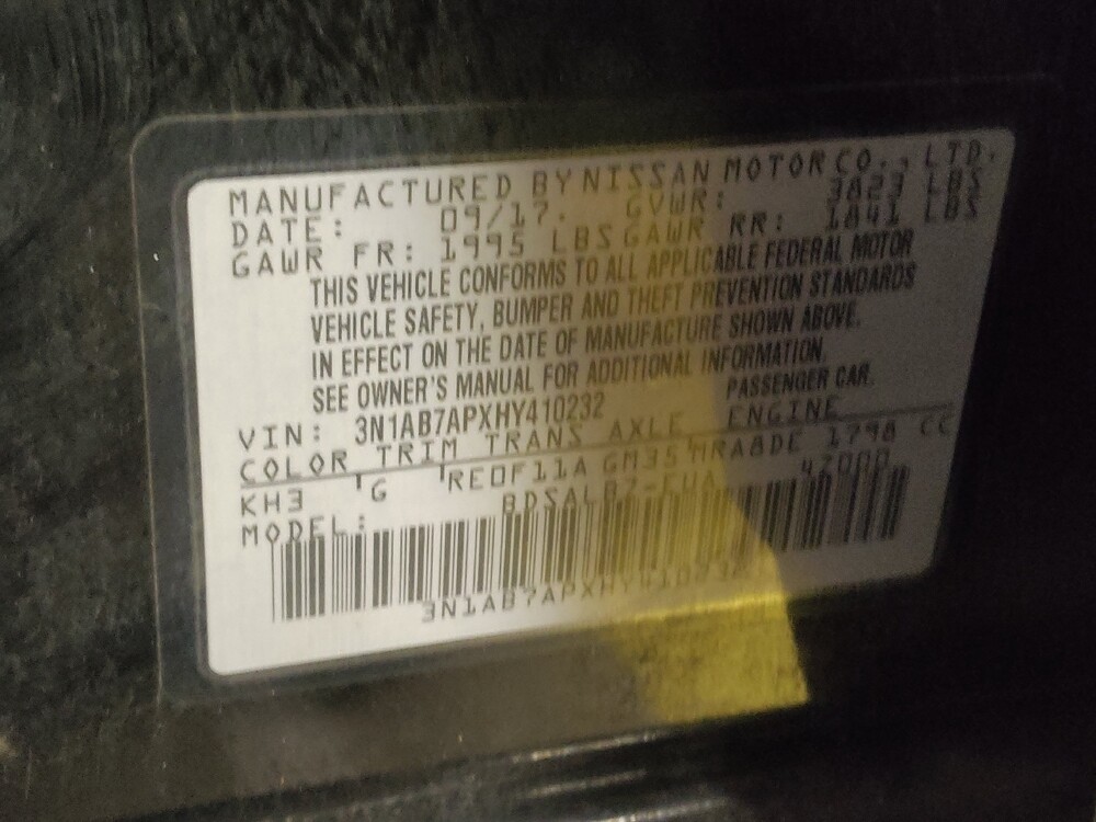 2017 Nissan Sentra in Pensacola, FL 32505 - 18106204 33