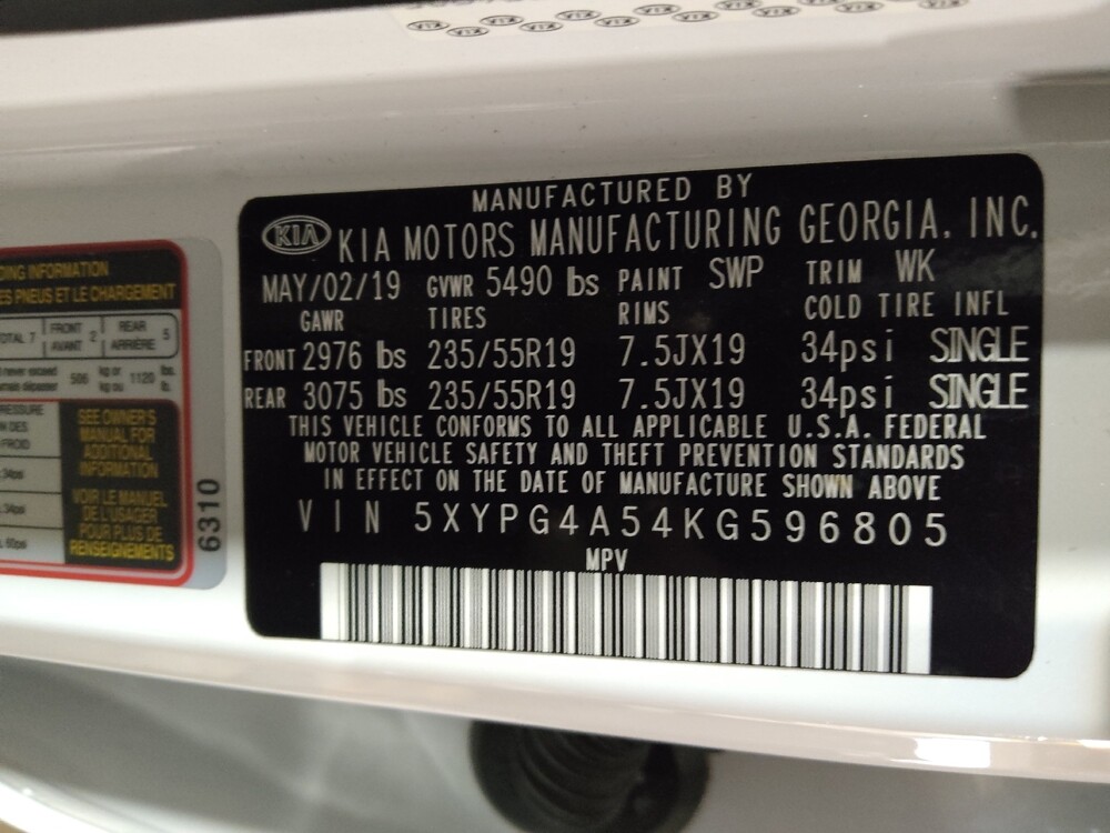 2019 Kia Sorento in Arlington, TX 76011 - 18106226 33