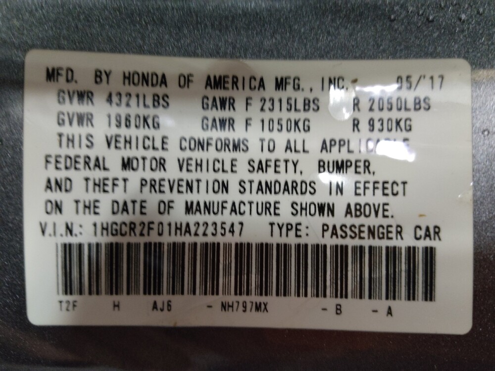 2017 Honda Accord in Raleigh, NC 27604 - 18106235 33