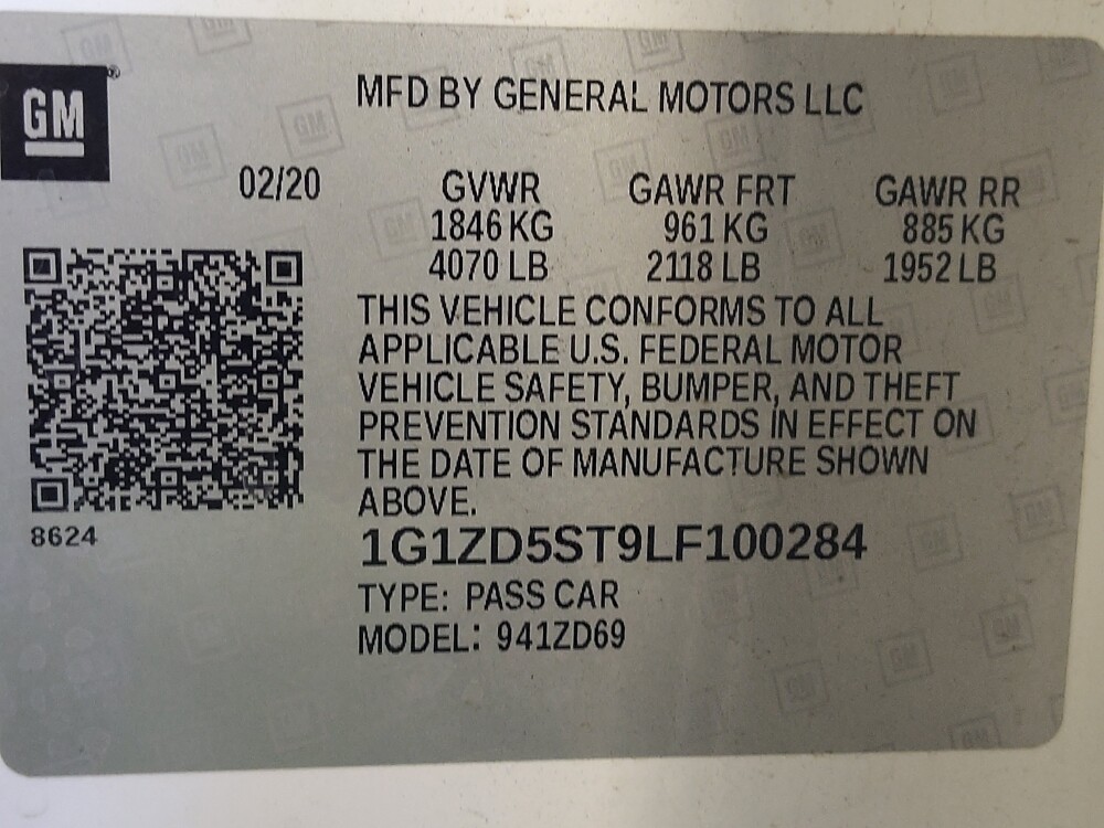 2020 Chevrolet Malibu in Houston, TX 77034 - 18106240 33