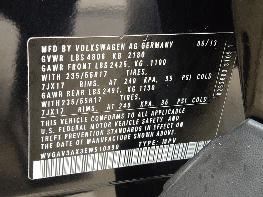 2014 Volkswagen Tiguan in Fairfield, OH 45014 - 18106248 33