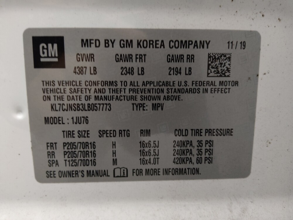 2020 Chevrolet Trax in Colorado Springs, CO 80909 - 18106273 33