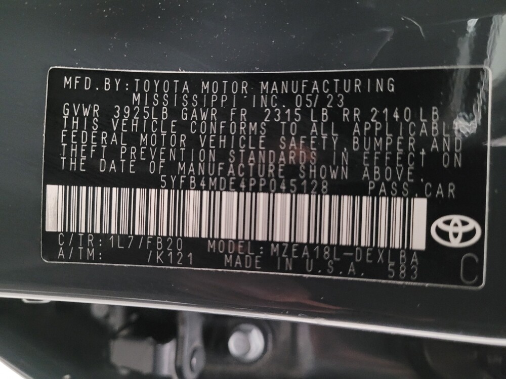 2023 Toyota Corolla in Torrance, CA 90504 - 18106280 33