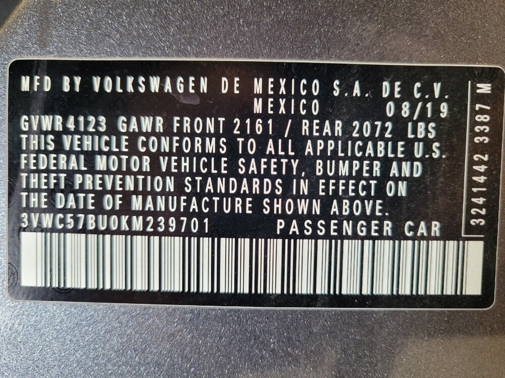 2019 Volkswagen Jetta in Riverside, CA 92504 - 18106367 33