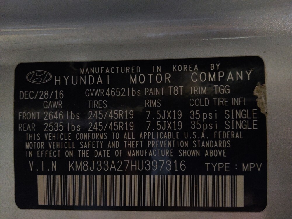 2017 Hyundai Tucson in Phoenix, AZ 85015 - 18106398 33