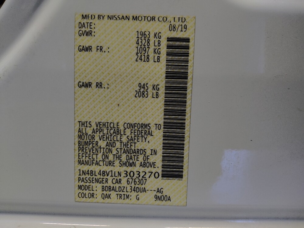 2020 Nissan Altima in Albuquerque, NM 87123 - 18106406 33