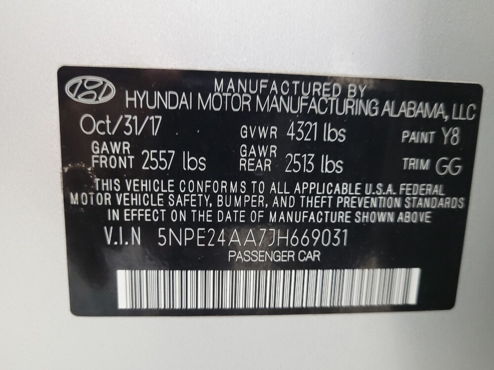 2018 Hyundai Sonata in Albuquerque, NM 87123 - 18106407 33