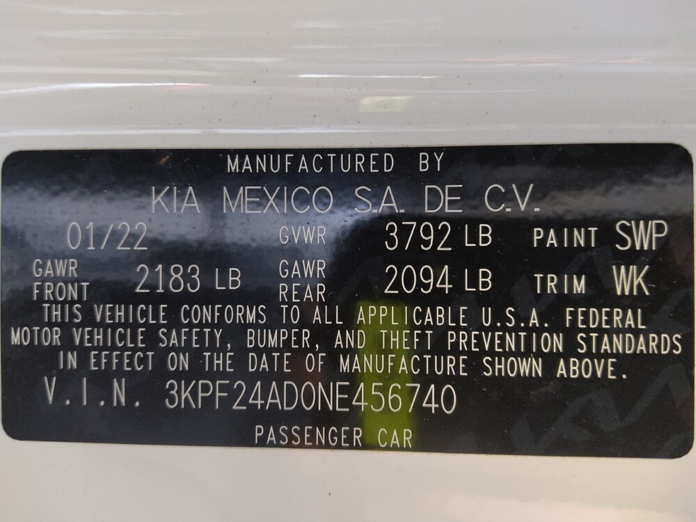 2022 Kia Forte in Lakeland, FL 33815 - 18106413 33