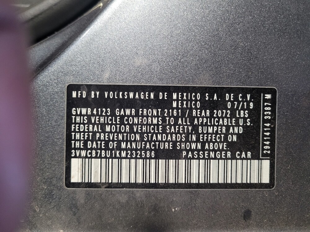 2019 Volkswagen Jetta in Lakeland, FL 33815 - 18106417 33