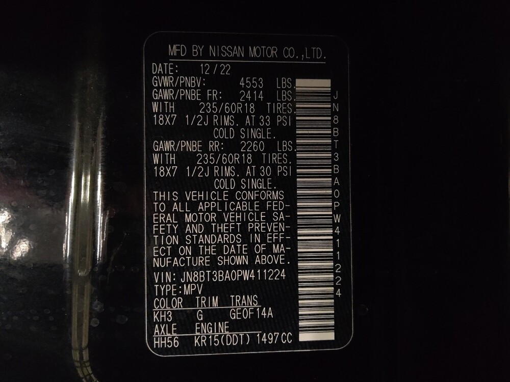 2023 Nissan Rogue in Lakeland, FL 33815 - 18106422 33