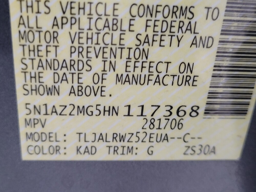 2017 Nissan Murano in Las Vegas, NV 89104 - 18106424 33