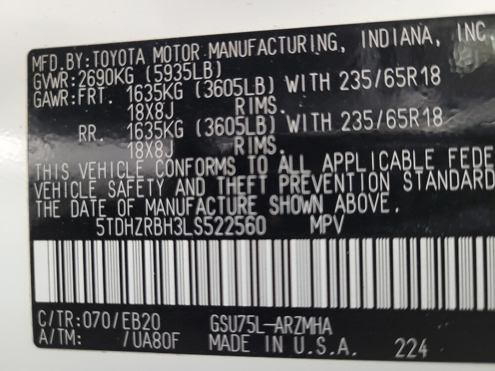 2020 Toyota Highlander in Las Vegas, NV 89102 - 18106426 33