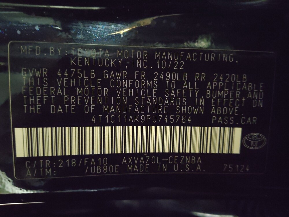 2023 Toyota Camry in Greenville, SC 29607 - 18106443 33