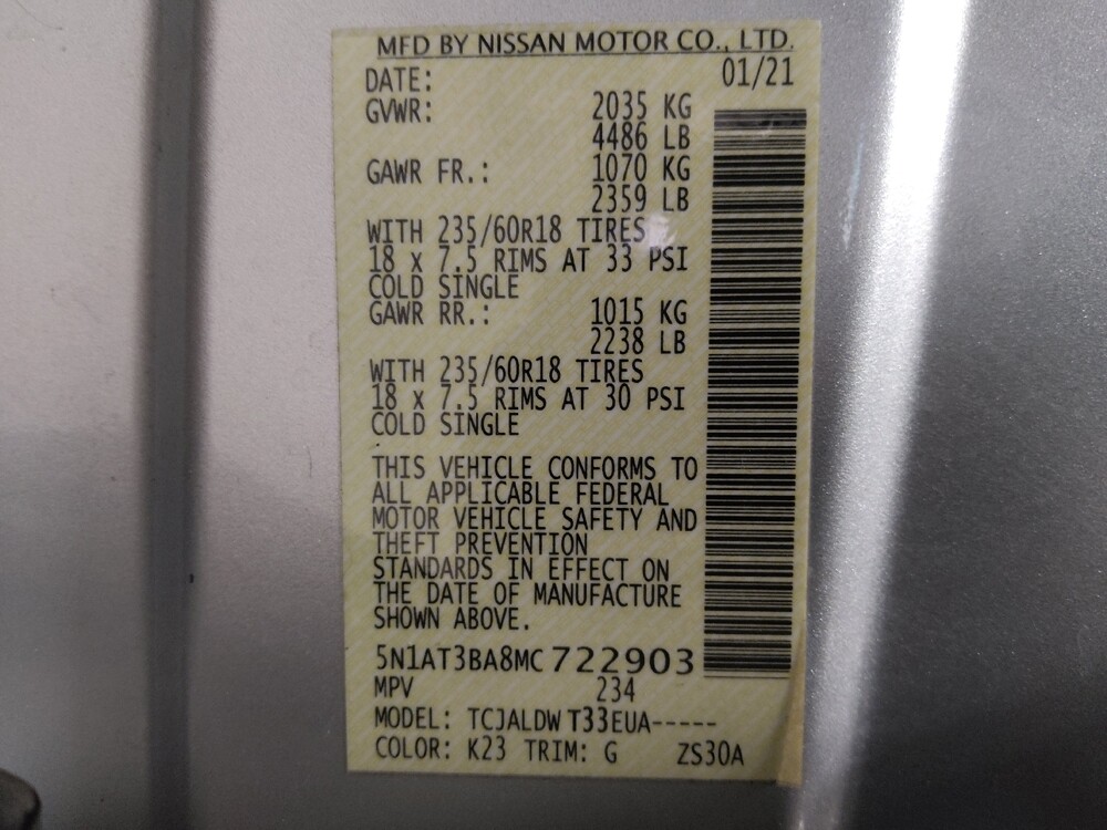 2021 Nissan Rogue in Raleigh, NC 27604 - 18106447 33