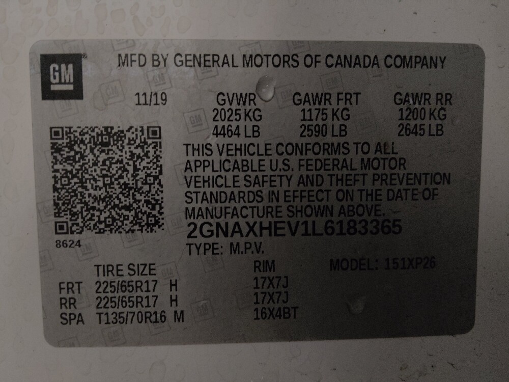 2020 Chevrolet Equinox in Raleigh, NC 27604 - 18106450 33