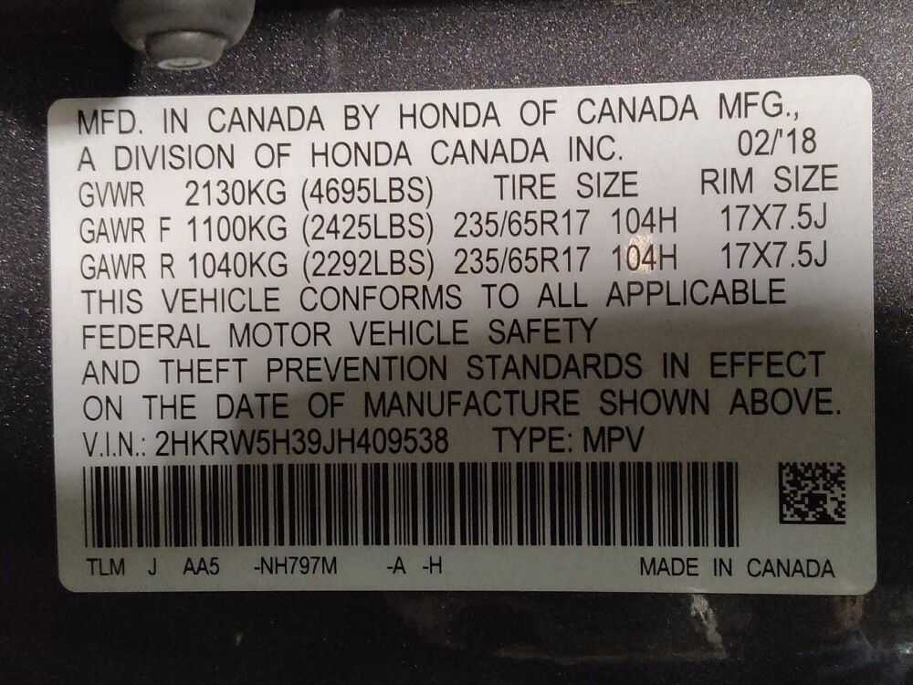 2018 Honda CR-V in Jacksonville, FL 32210 - 18106455 33