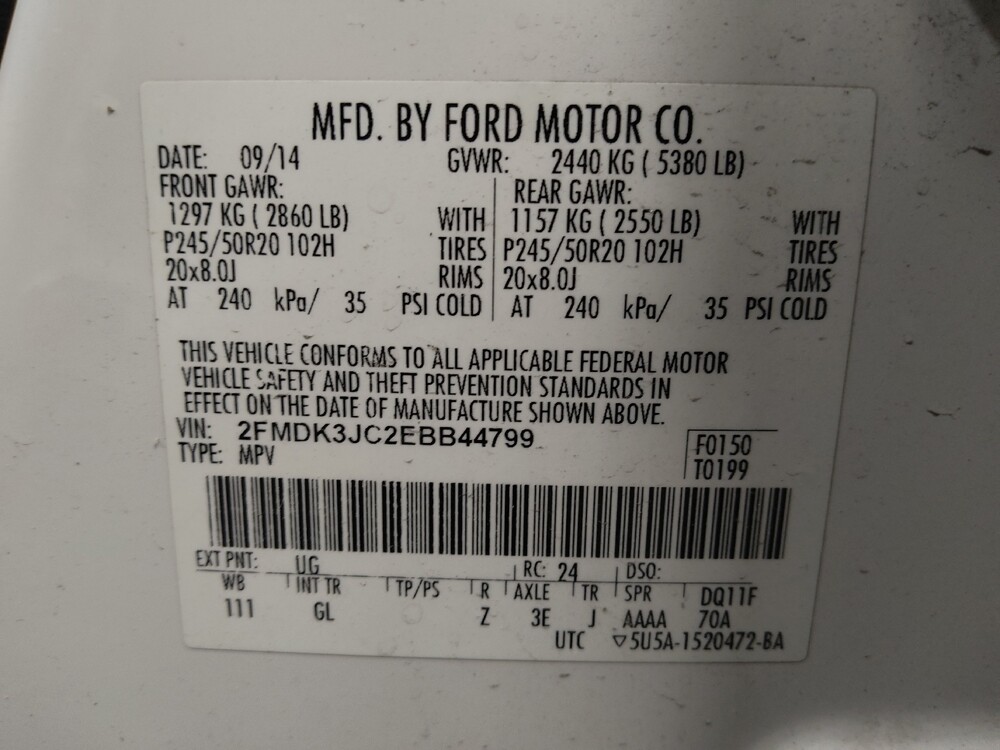 2014 Ford Edge in Jacksonville, FL 32210 - 18106457 33