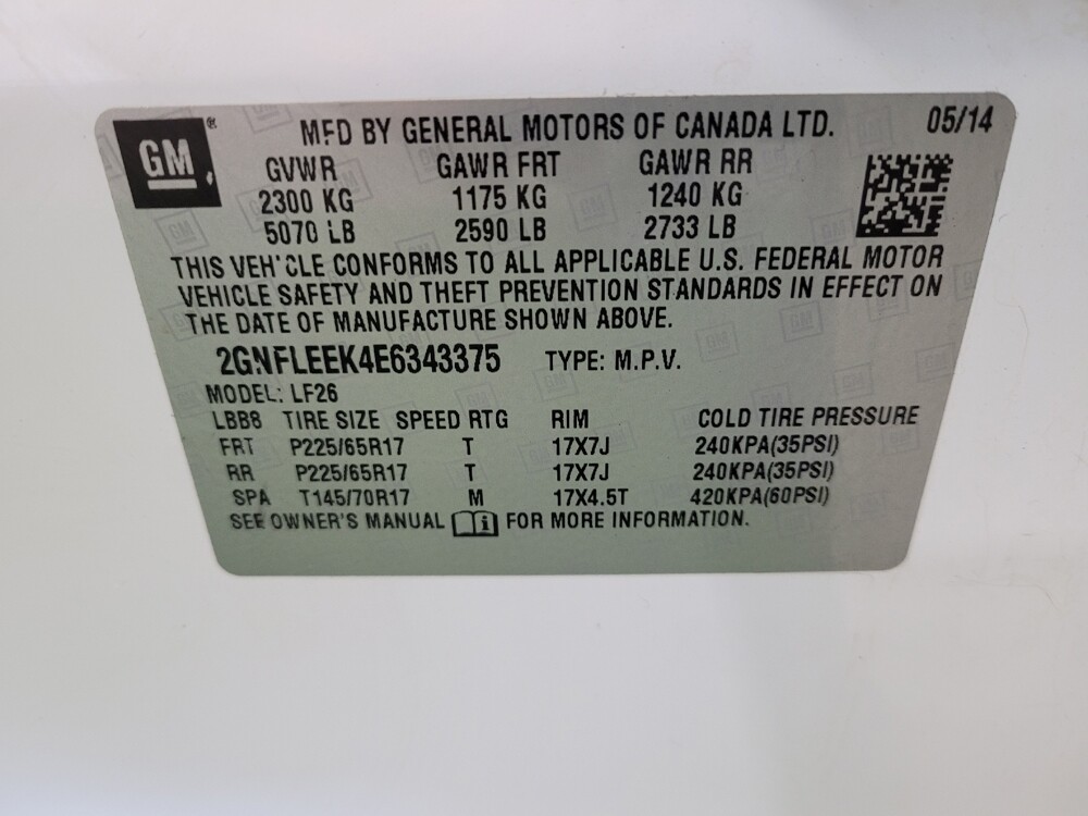 2014 Chevrolet Equinox in Louisville, KY 40258 - 18106482 33