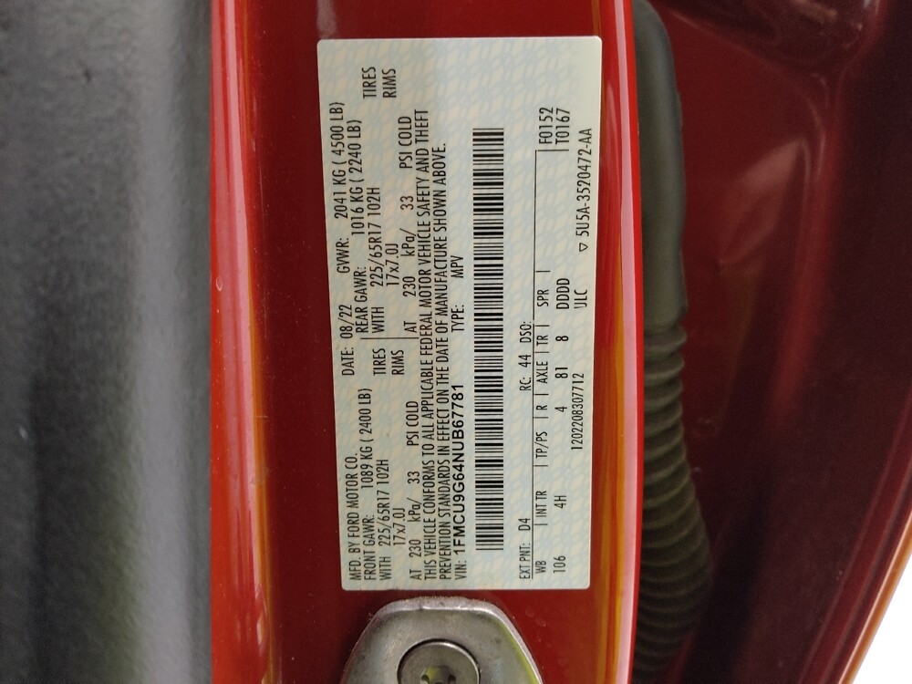 2022 Ford Escape in Columbus, OH 43231 - 18106487 33