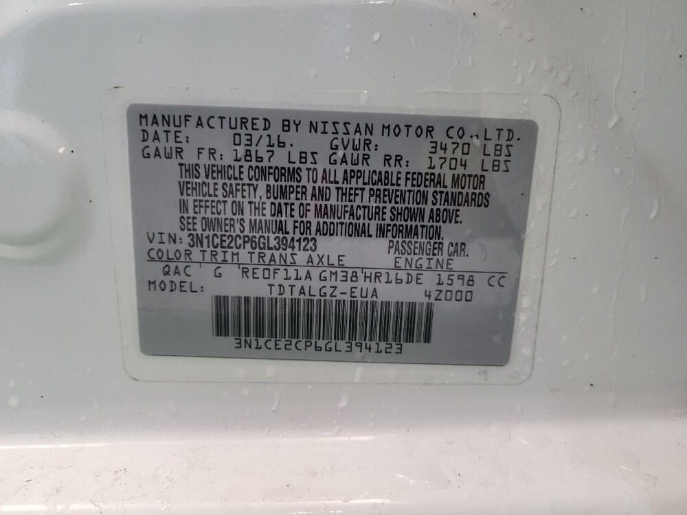 2016 Nissan Versa Note in Fairfield, OH 45014 - 18106497 33