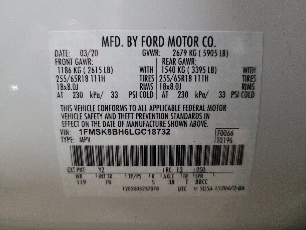 2020 Ford Explorer in Temple Hills, MD 20746 - 18106503 33