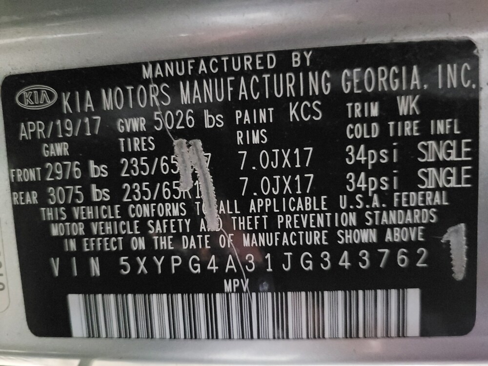 2018 Kia Sorento in Williamstown, NJ 8094 - 18106517 33