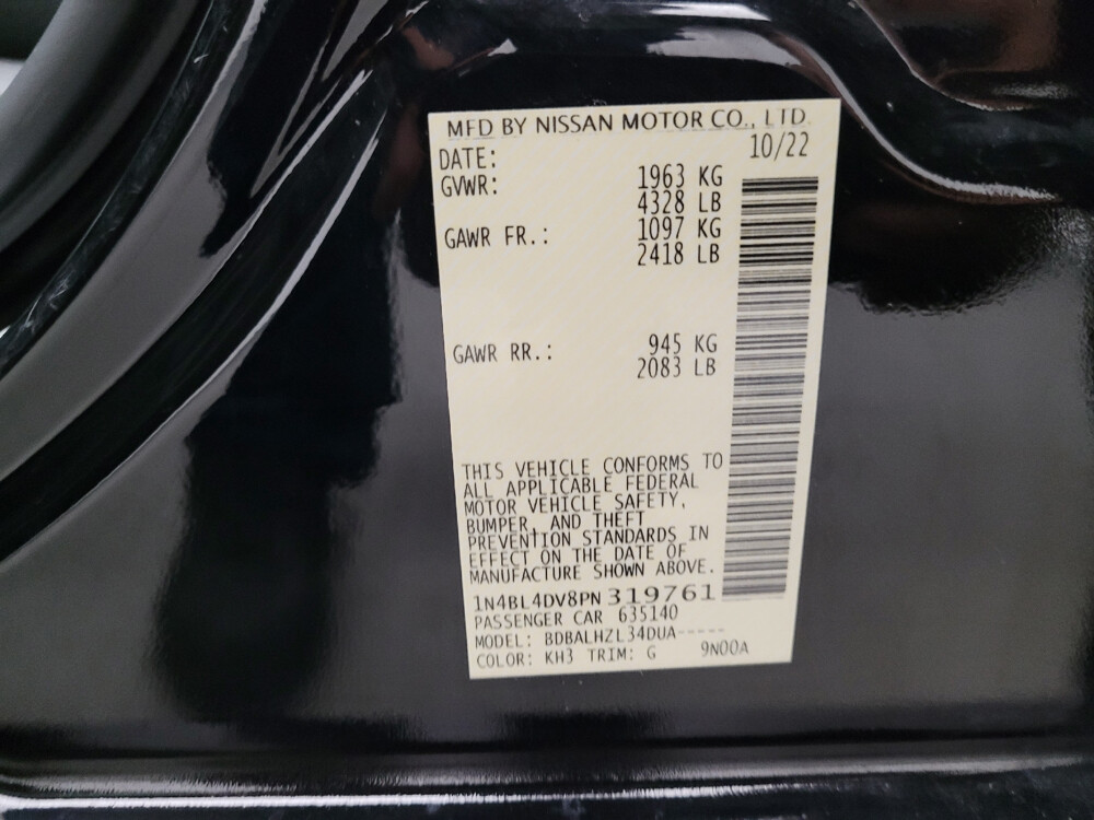 2023 Nissan Altima in St. Louis, MO 63136 - 18106527 33