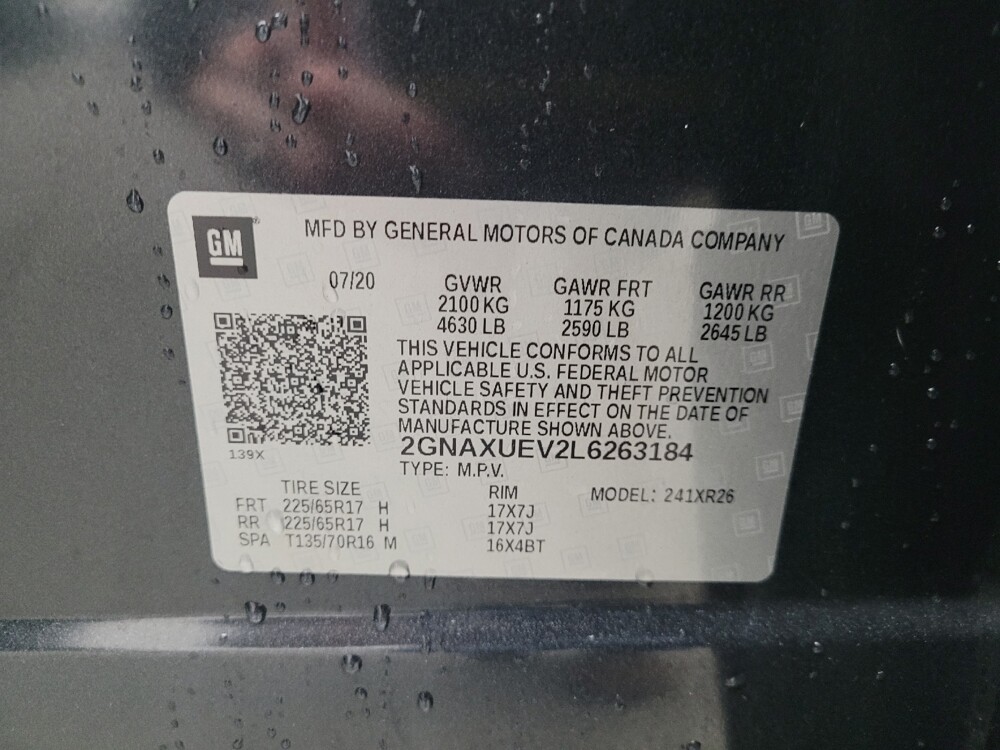 2020 Chevrolet Equinox in Eastpointe, MI 48021 - 18106528 33