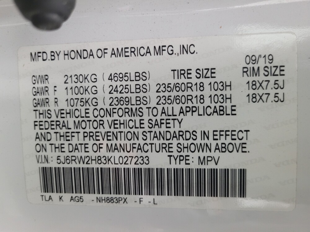 2019 Honda CR-V in Jacksonville, FL 32210 - 18106542 33