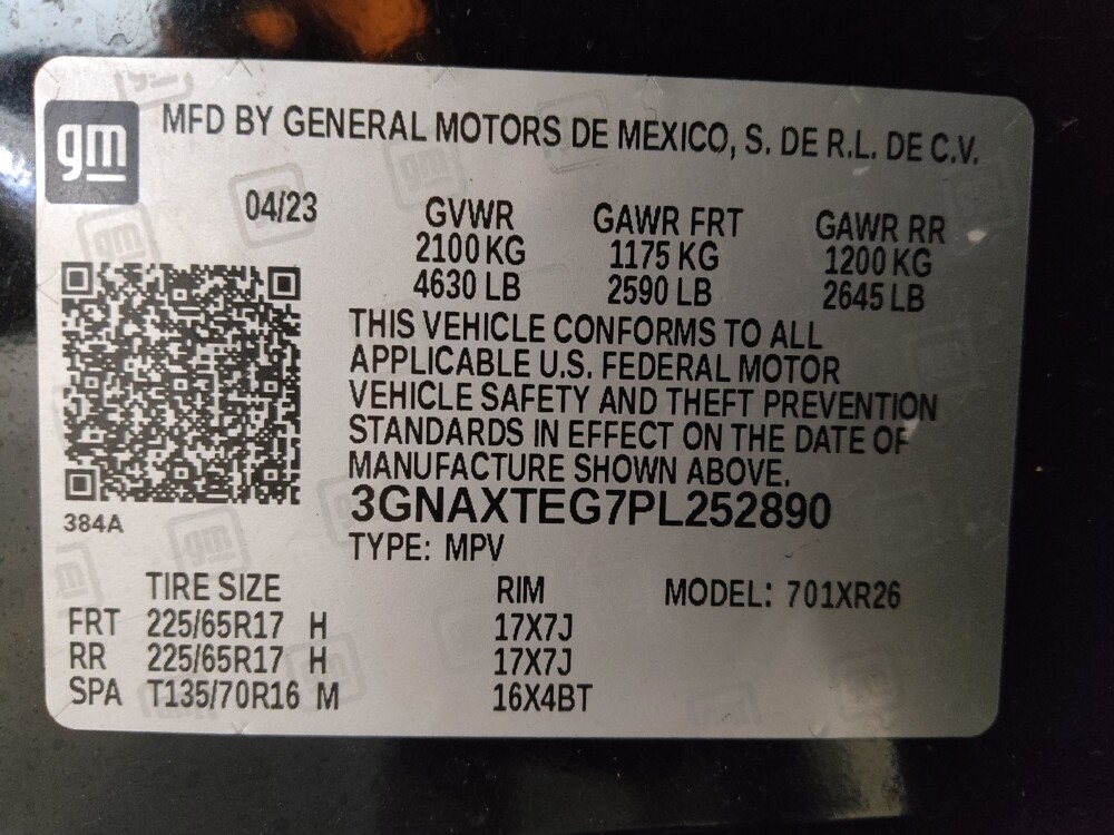 2023 Chevrolet Equinox in Greenville, SC 29607 - 18106551 33