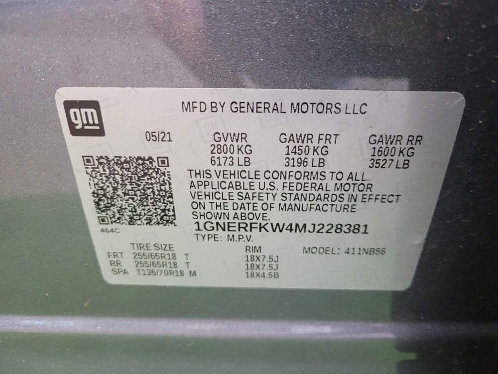 2021 Chevrolet Traverse in Louisville, KY 40258 - 18106568 33