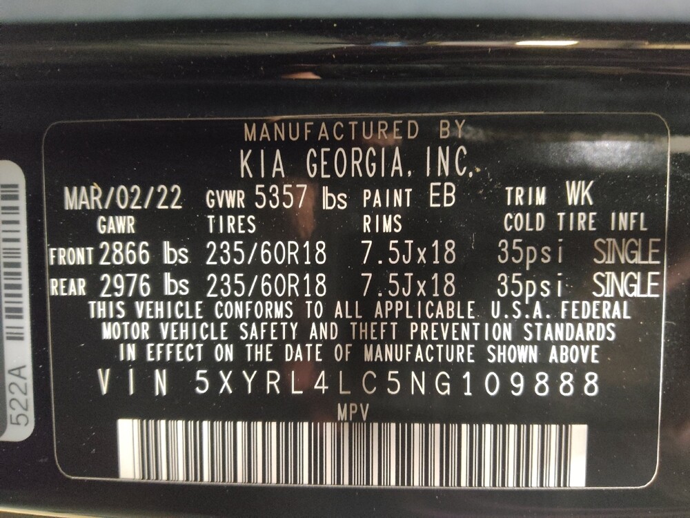 2022 Kia Sorento in Raleigh, NC 27604 - 18106596 33