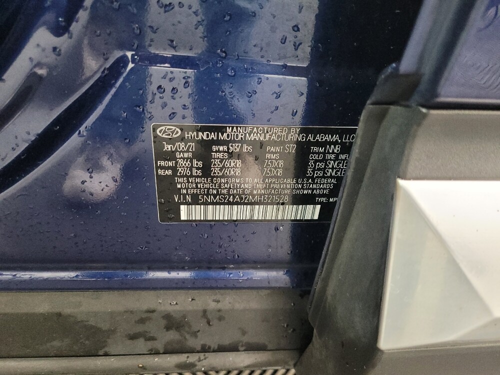 2021 Hyundai Santa Fe in Pittsburgh, PA 15236 - 18106638 33