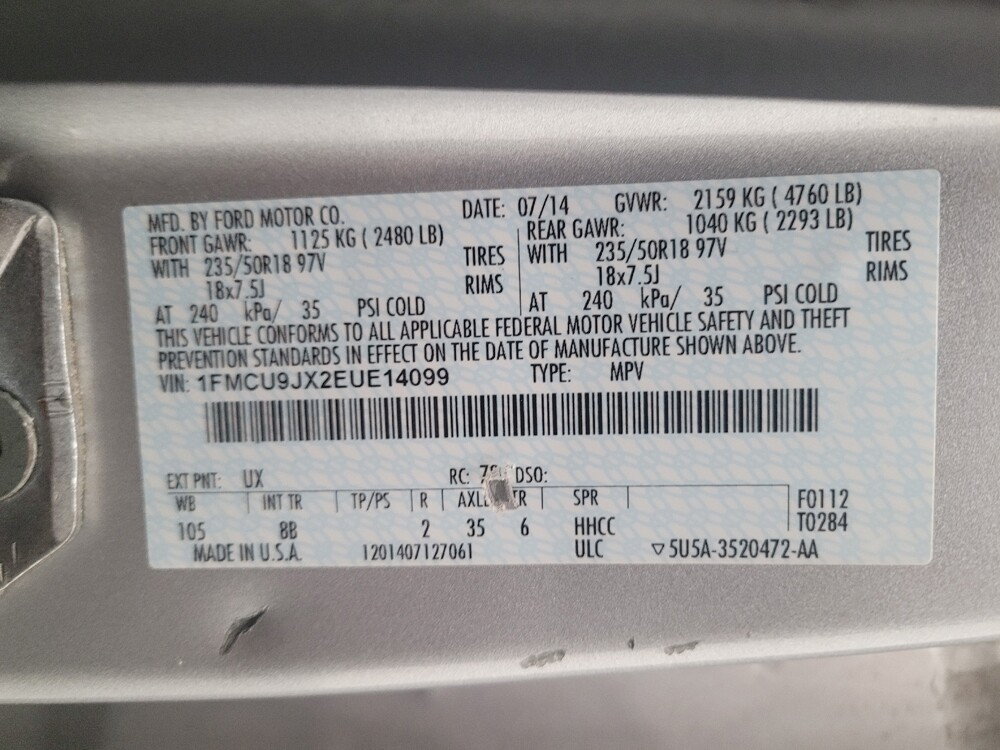 2014 Ford Escape in Downey, CA 90241 - 18106640 33