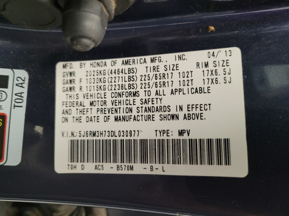 2013 Honda CR-V in Sacramento, CA 95821 - 18106643 33